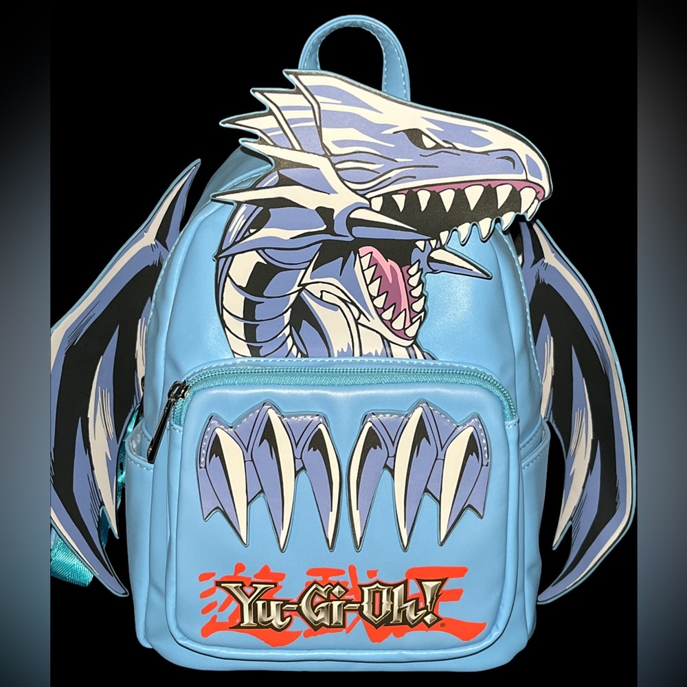 Yu-Gi-Oh Blue Eyes White Dragon mini Backpack
